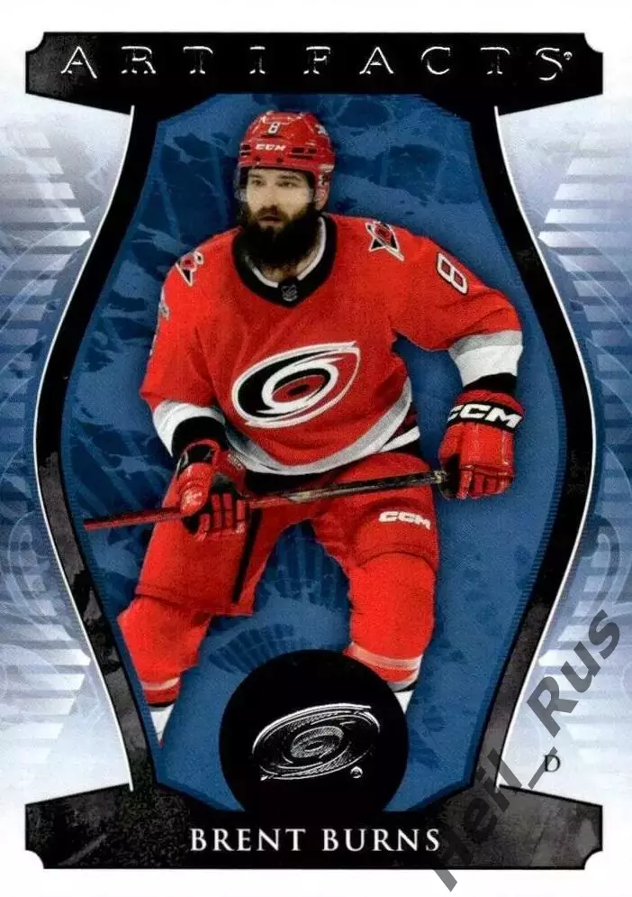 Карточка Brent Burns/Брент Бернс Carolina Hurricanes/Каролина Харрикейнз НХЛ/NHL