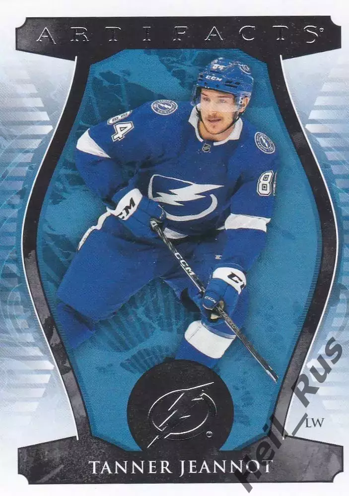 Карточка Tanner Jeannot/Таннер Жанно (Tampa Bay Lightning / Тампа-Бэй) НХЛ/NHL