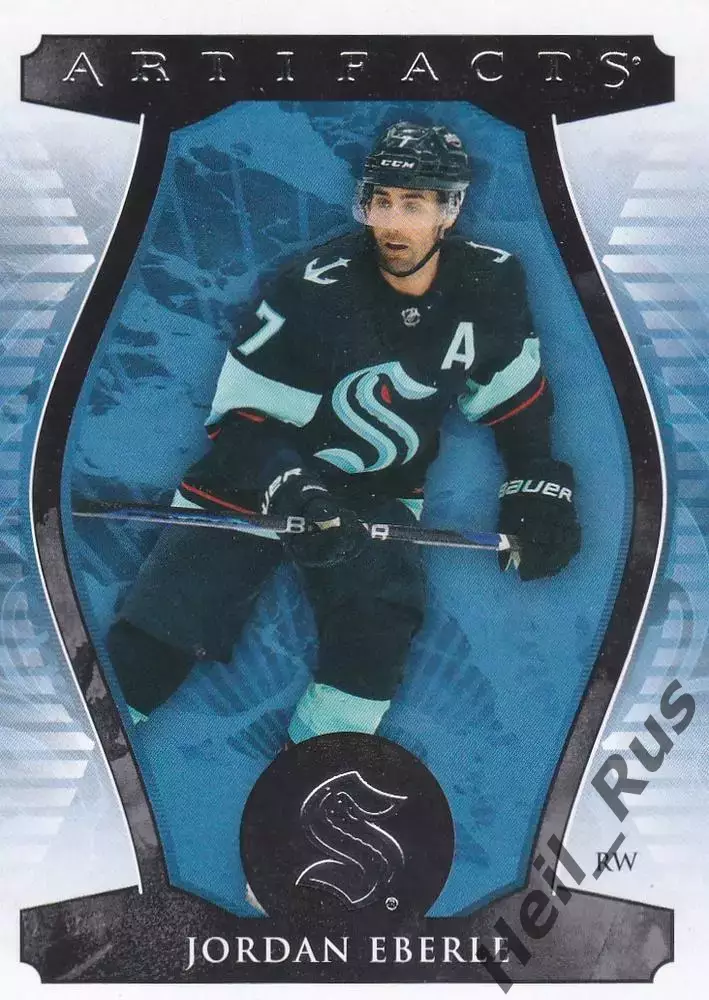 Хоккей Карточка Jordan Eberle/Джордан Эберле Seattle Kraken/Сиэтл Кракен NHL-НХЛ