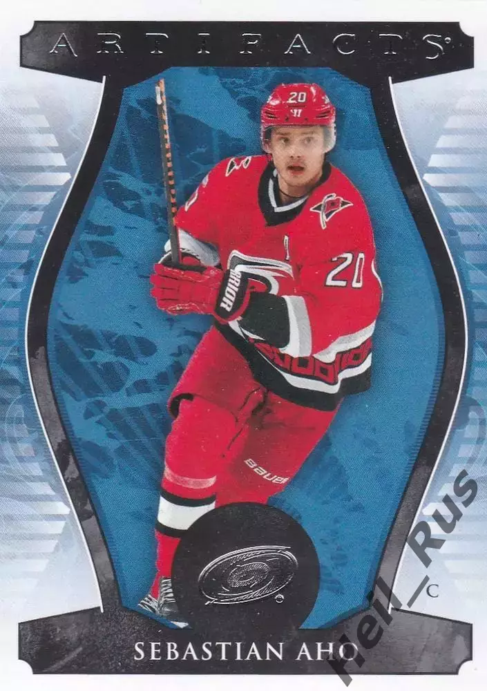 Хоккей Карточка Sebastian Aho/Себастьян Ахо Carolina Hurricanes-Каролина NHL/НХЛ