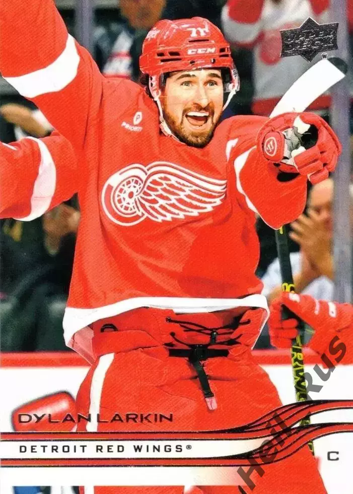 Карточка Dylan Larkin/Дилан Ларкин (Detroit Red Wings/Детройт Ред Уингз) NHL НХЛ
