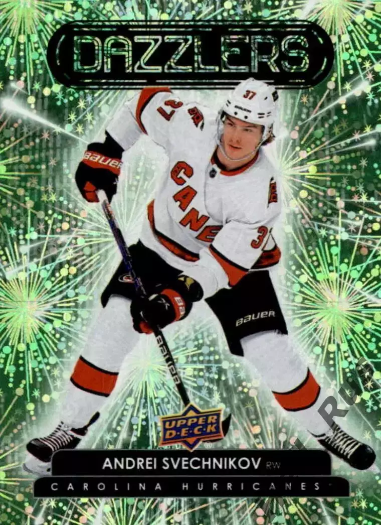 Хоккей Карточка Андрей Свечников (Carolina Hurricanes/Каролина, Ак Барс) НХЛ-NHL