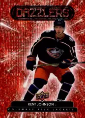 Хоккей Карточка Kent Johnson/Кент Джонсон Columbus Blue Jackets/Коламбус NHL НХЛ