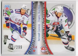 Хоккей Карточка Евгений Скачков (СКА Санкт-Петербург/Торпедо Нижний Новгород КХЛ