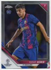 Карточка Yusuf Demir/Юсуф Демир (Барселона, Галатасарай) Лига Чемпионов 2021-22