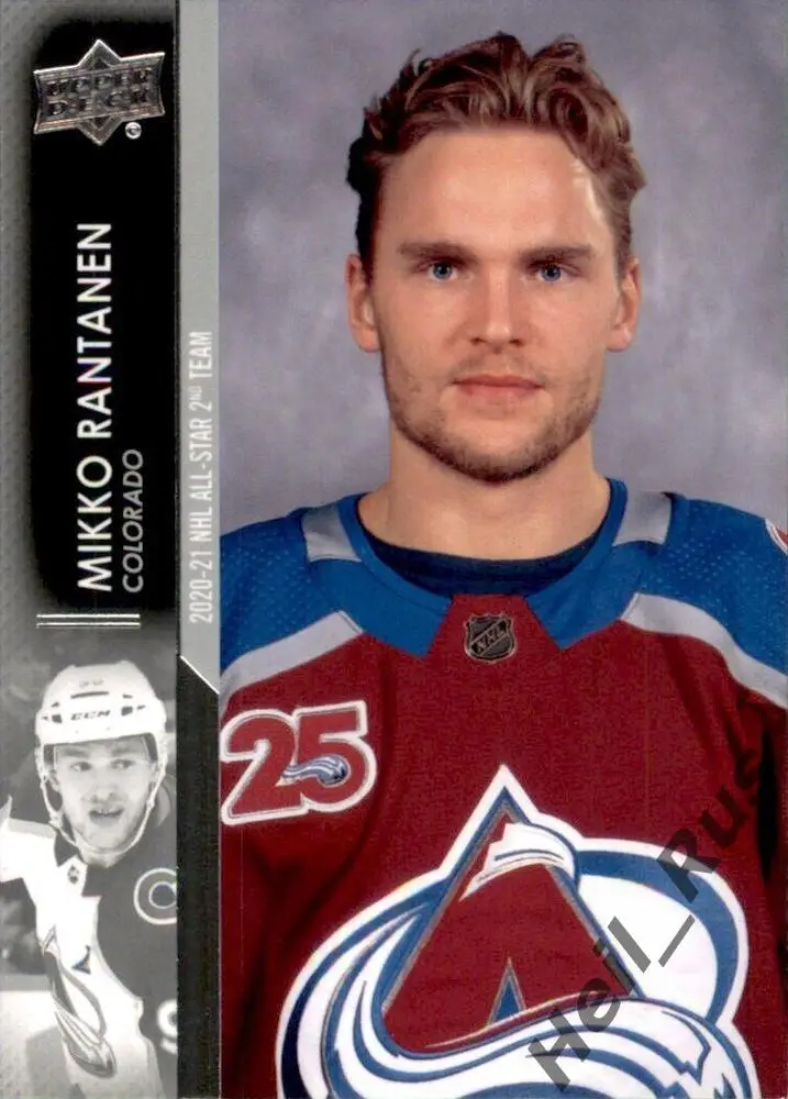 Карточка Mikko Rantanen / Микко Рантанен (Colorado Avalanche / Колорадо) НХЛ/NHL