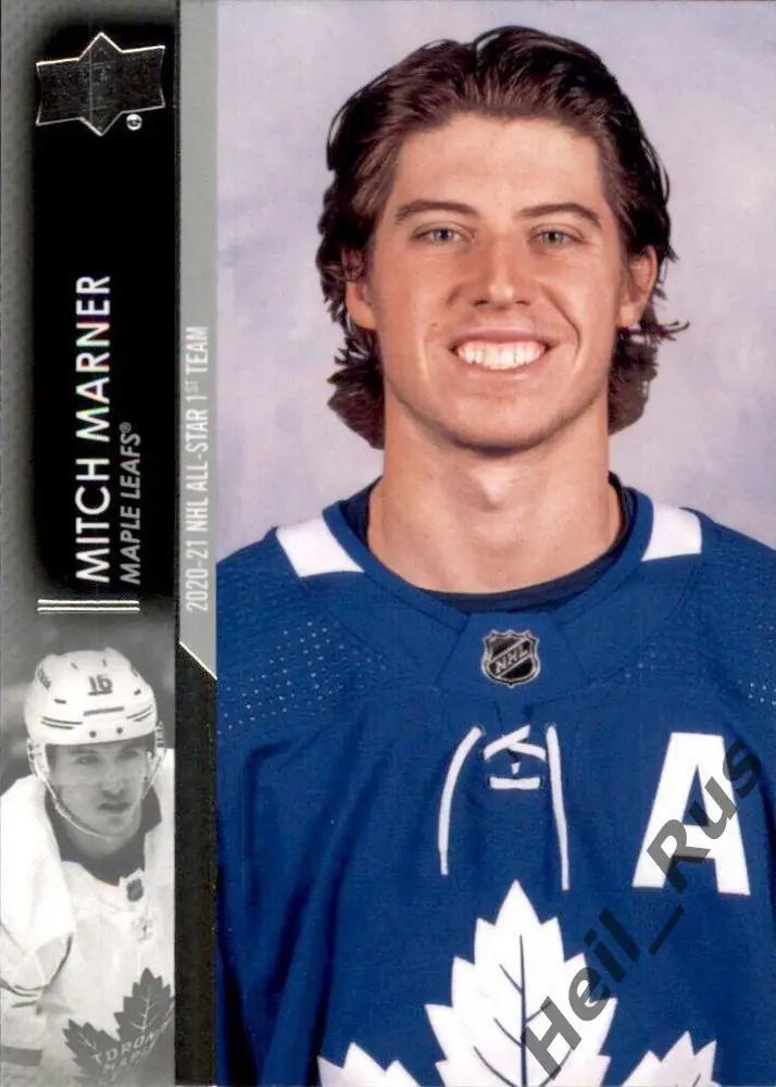 Хоккей Карточка Mitch Marner/Митч Марнер (Toronto Maple Leafs/Торонто) НХЛ/NHL