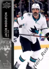 Карточка Jacob Middleton/Джейкоб Миддлтон San Jose Sharks/Сан-Хосе Шаркс НХЛ/NHL