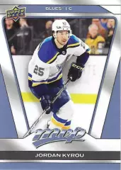 Хоккей Карточка Jordan Kyrou/Джордан Кайру St Louis Blues/Сент-Луис Блюз НХЛ-NHL