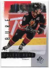 Хоккей; Карточка Валерий Буре Calgary Flames/Калгари Флэймз, ЦСКА Москва НХЛ/NHL