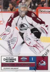 Карточка Семен Варламов Colorado Avalanche-Колорадо, Локомотив Ярославль НХЛ/КХЛ