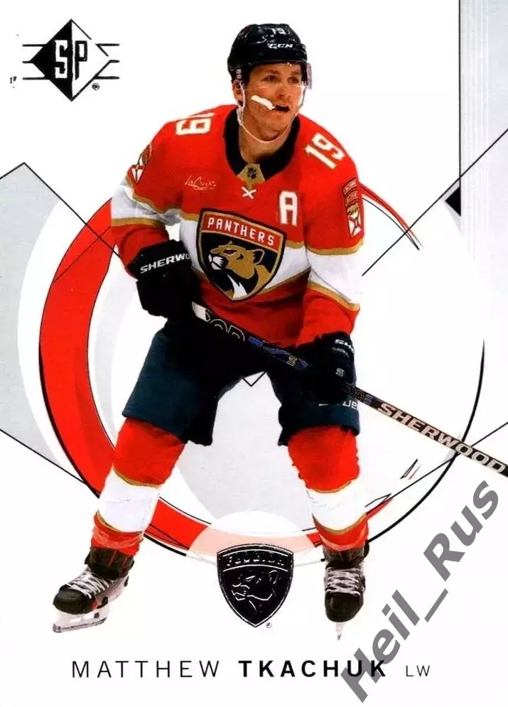 Карточка Matthew Tkachuk/Мэттью Ткачук Florida Panthers/Флорида Пантерз NHL/НХЛ