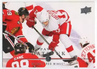 Карточка Павел Дацюк Detroit Red Wings/Детройт СКА/Автомобилист/ЦСКА НХЛ/NHL/КХЛ