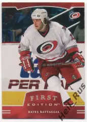 Карточка Bates Battaglia/Бэйтс Батталья (Carolina Hurricanes/Каролина) НХЛ/NHL