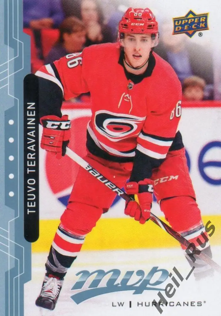 Карточка Teuvo Teravainen/Теуво Терявяйнен Carolina Hurricanes/Каролина NHL НХЛ