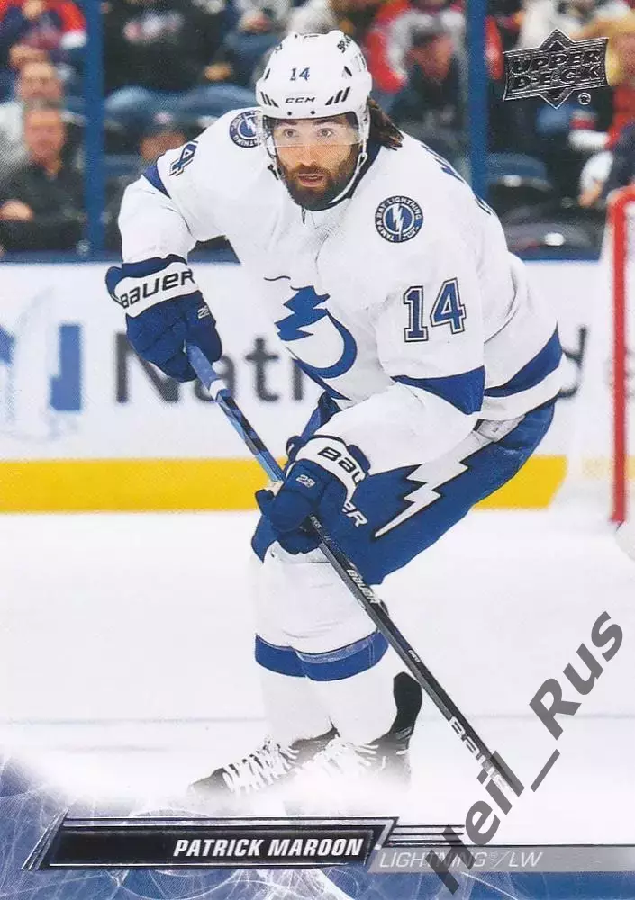 Карточка Maroon / Патрик Марун (Tampa Bay Lightning/Тампа-Бэй Лайтнинг) НХЛ/NHL