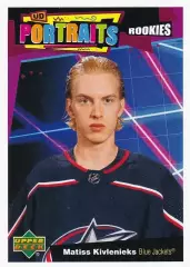 Карточка Matiss Kivlenieks / Матисс Кивлениекс (Columbus Blue Jackets) НХЛ/NHL