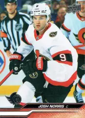 Хоккей; Карточка Josh Norris/Джош Норрис Ottawa Senators/Оттава Сенаторз NHL/НХЛ