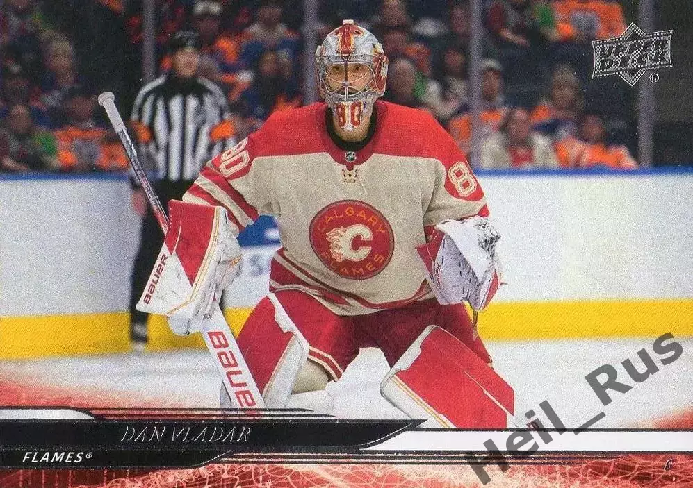 Хоккей Карточка Dan Vladar/Даниэль Владарж Calgary Flames/Калгари Флэймз НХЛ/NHL