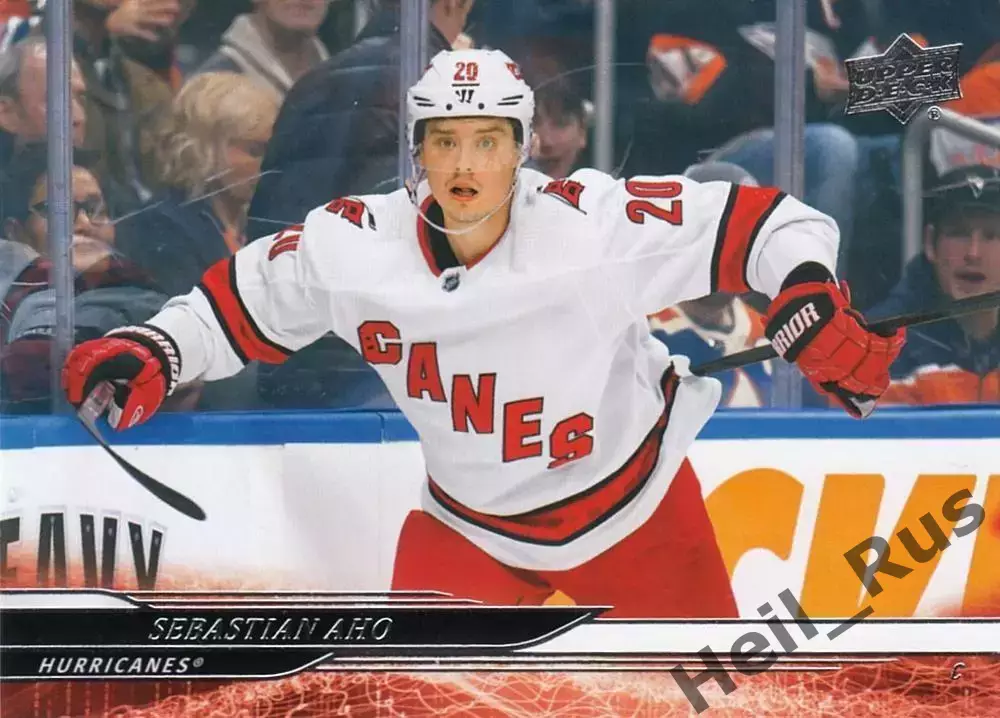 Хоккей Карточка Sebastian Aho/Себастьян Ахо Carolina Hurricanes-Каролина NHL-НХЛ