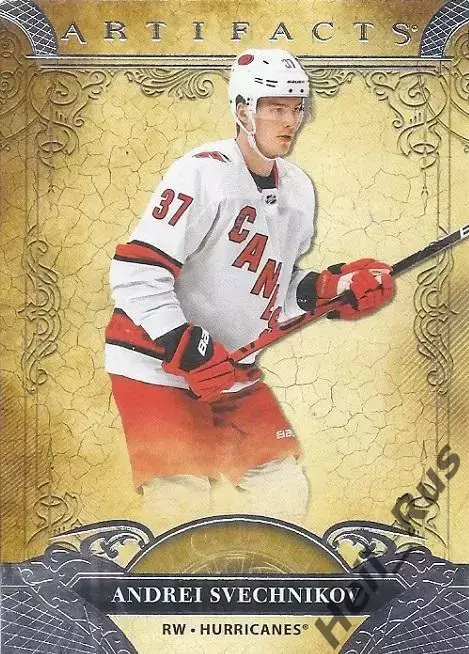 Хоккей. Карточка Андрей Свечников Carolina Hurricanes/Каролина, Ак Барс НХЛ NHL
