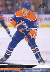 Карточка Mattias Janmark/Маттиас Янмарк Edmonton Oilers/Эдмонтон Ойлерз НХЛ/NHL