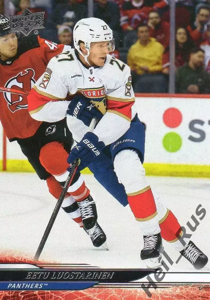 Карточка Luostarinen/Ээту Луостаринен (Florida Panthers/Флорида Пантерз) НХЛ/NHL