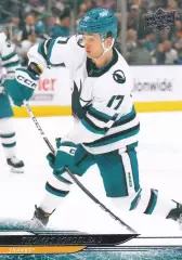 Карточка Thomas Bordeleau/Томас Бордело (San Jose Sharks/Сан-Хосе Шаркс) NHL/НХЛ
