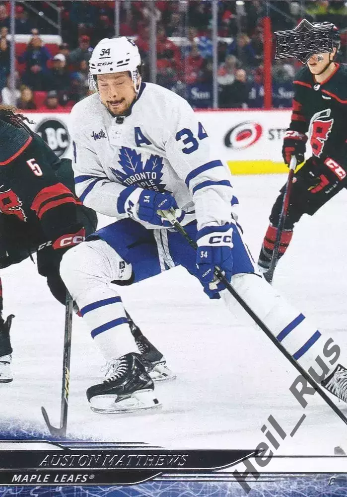 Карточка Auston Matthews / Остон Мэттьюс (Toronto Maple Leafs/Торонто) NHL/НХЛ