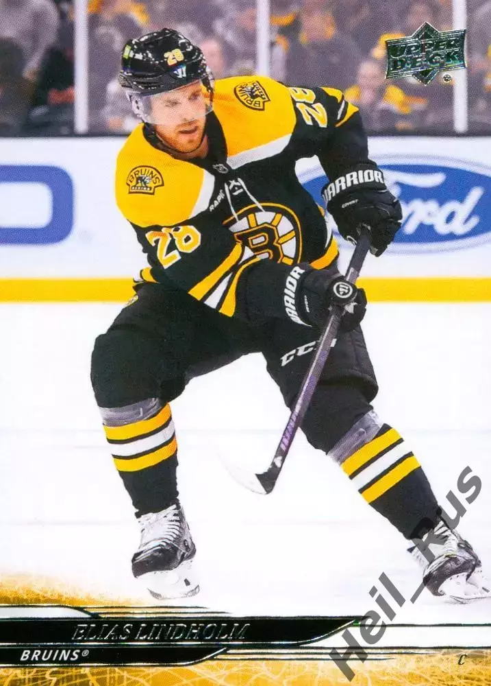 Карточка Elias Lindholm/Элиас Линдхольм (Boston Bruins/Бостон Брюинз) НХЛ/NHL