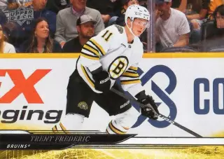 Карточка Trent Frederic/Трент Фредерик (Boston Bruins/Бостон Брюинз) НХЛ/NHL