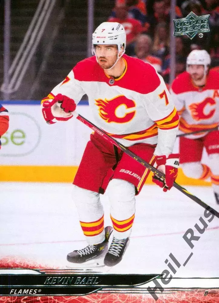Хоккей. Карточка Kevin Bahl/Кевин Баль (Calgary Flames/Калгари Флэймз) НХЛ/NHL