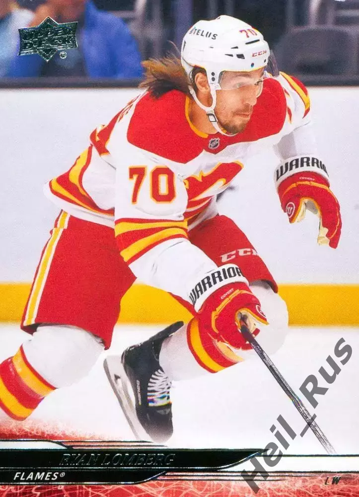 Хоккей Карточка Ryan Lomberg/Райан Ломберг Calgary Flames/Калгари Флэймз НХЛ/NHL