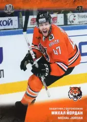 Хоккей. Карточка Михал Йордан (Амур Хабаровск) КХЛ/KHL сезон 2017/18 SeReal