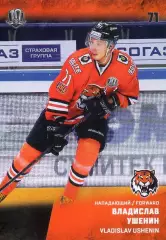 Хоккей. Карточка Владислав Ушенин (Амур Хабаровск) КХЛ/KHL сезон 2017/18 SeReal