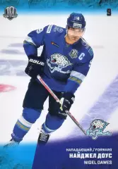 Хоккей. Карточка Найджел Доус (Барыс Астана) КХЛ/KHL сезон 2017/18 SeReal
