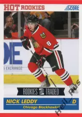 Хоккей. Карточка Nick Leddy/Ник Ледди Chicago Blackhawks/Чикаго Блэкхокс НХЛ/NHL