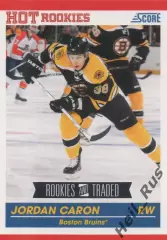 Карточка Джордан Кэрон (Boston Bruins/Бостон Брюинз, Сибирь Новосибирск) НХЛ/КХЛ