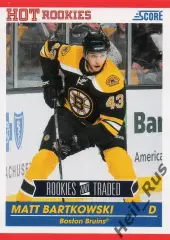 Карточка Matt Bartkowski/Мэтт Бартковски (Boston Bruins/Бостон Брюинз) НХЛ/NHL