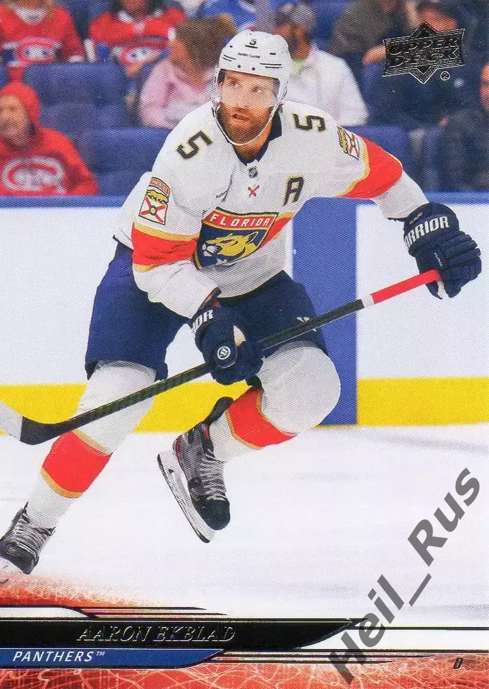 Карточка Aaron Ekblad/Аарон Экблад (Florida Panthers/Флорида Пантерз) НХЛ/NHL