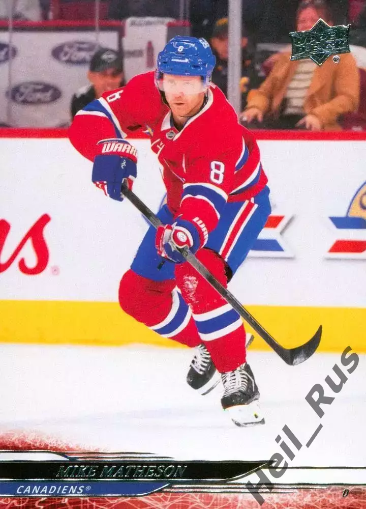 Карточка Matheson/Майкл Мэтисон (Montreal Canadiens/Монреаль Канадиенс) NHL/НХЛ
