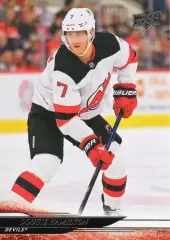 Карточка Hamilton / Дуги Хэмилтон (New Jersey Devils/Нью-Джерси Девилз) НХЛ/NHL