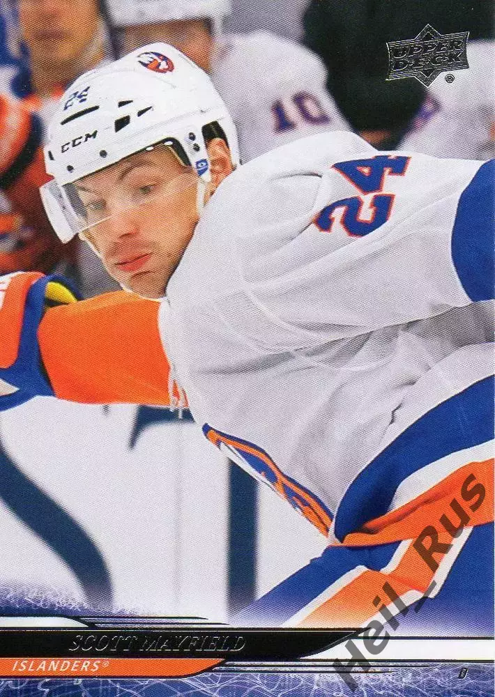 Карточка S. Mayfield/Скотт Мэйфилд New York Islanders/Нью-Йорк Айлендерс НХЛ/NHL