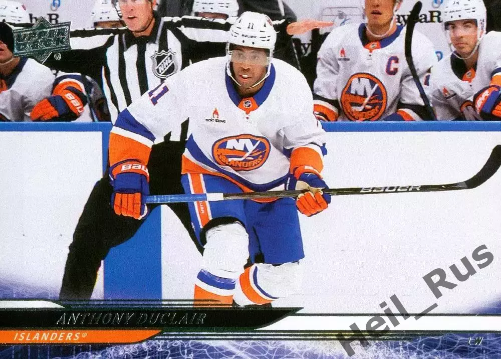 Карточка A. Duclair/Энтони Дюклер New York Islanders/Нью-Йорк Айлендерс НХЛ/NHL
