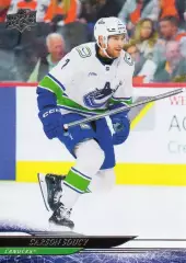 Карточка Carson Soucy/Карсон Суси (Vancouver Canucks/Ванкувер Кэнакс) НХЛ/NHL