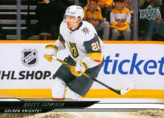 Хоккей. Карточка Brett Howden/Бретт Хауден (Vegas Golden Knights/Вегас) НХЛ/NHL