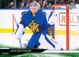 Хоккей Карточка Jake Oettinger/Джейк Эттинджер Dallas Stars/Даллас Старз NHL НХЛ