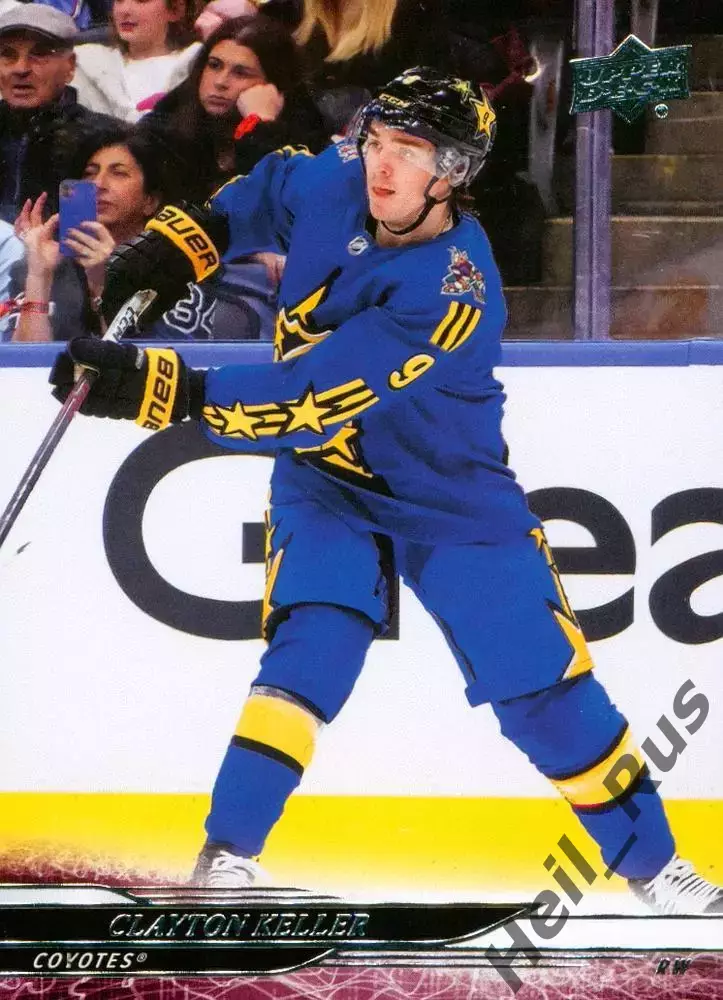 Карточка Clayton Keller/Клейтон Келлер (Arizona Coyotes/Аризона Койотис) NHL/НХЛ