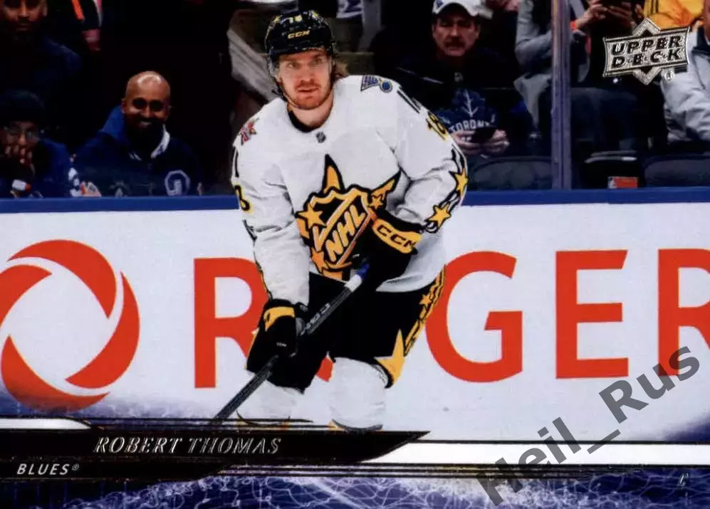 Хоккей Карточка Robert Thomas/Роберт Томас St Louis Blues/Сент-Луис Блюз NHL-НХЛ