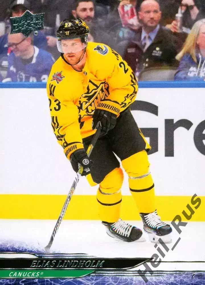 Карточка Elias Lindholm/Элиас Линдхольм (Vancouver Canucks/Ванкувер) НХЛ/NHL